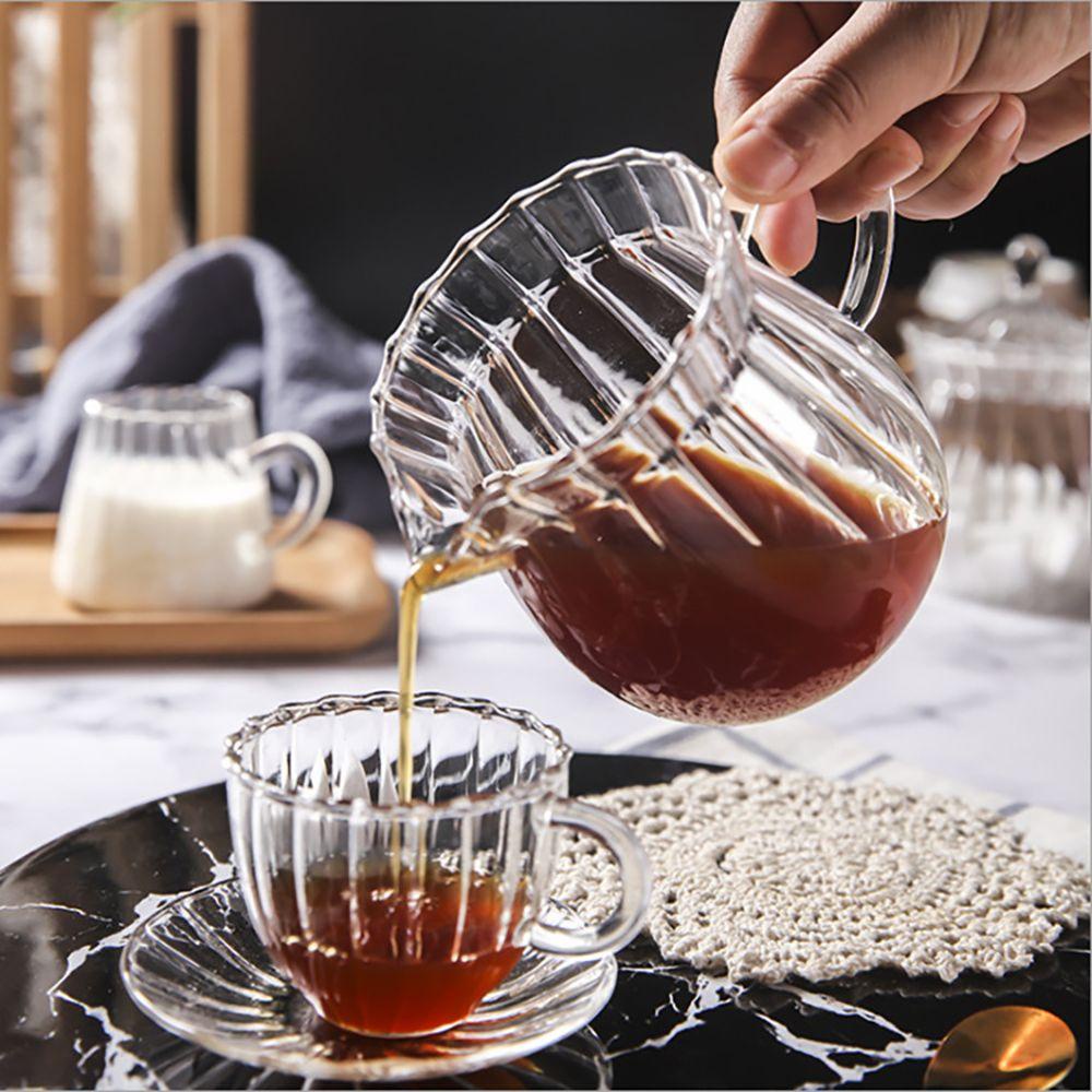 Bình Sữa Thủy Tinh Trong Suốt Cách Nhiệt Thiết Kế Đơn Giản Thời Trang