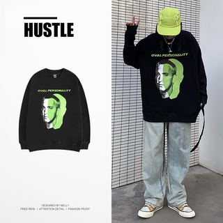 Áo Nỉ Sweater Nelly - Eminem, Áo nỉ dài tay nam nữ phong cách Streetwear