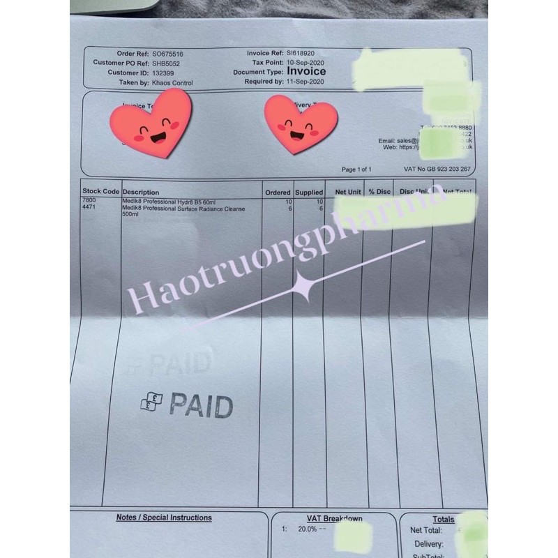 Serum B5 Medk8 serum phục hồi cấp ẩm Medik8 Hydr8 B5 Hydration 60mli