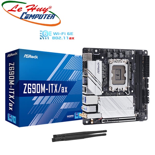 Bo mạch chủ - Mainboard ASROCK Z690M-ITX/ax