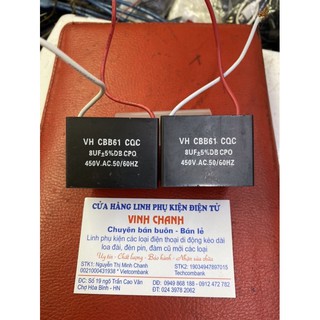 2 con tụ 8uf 450v