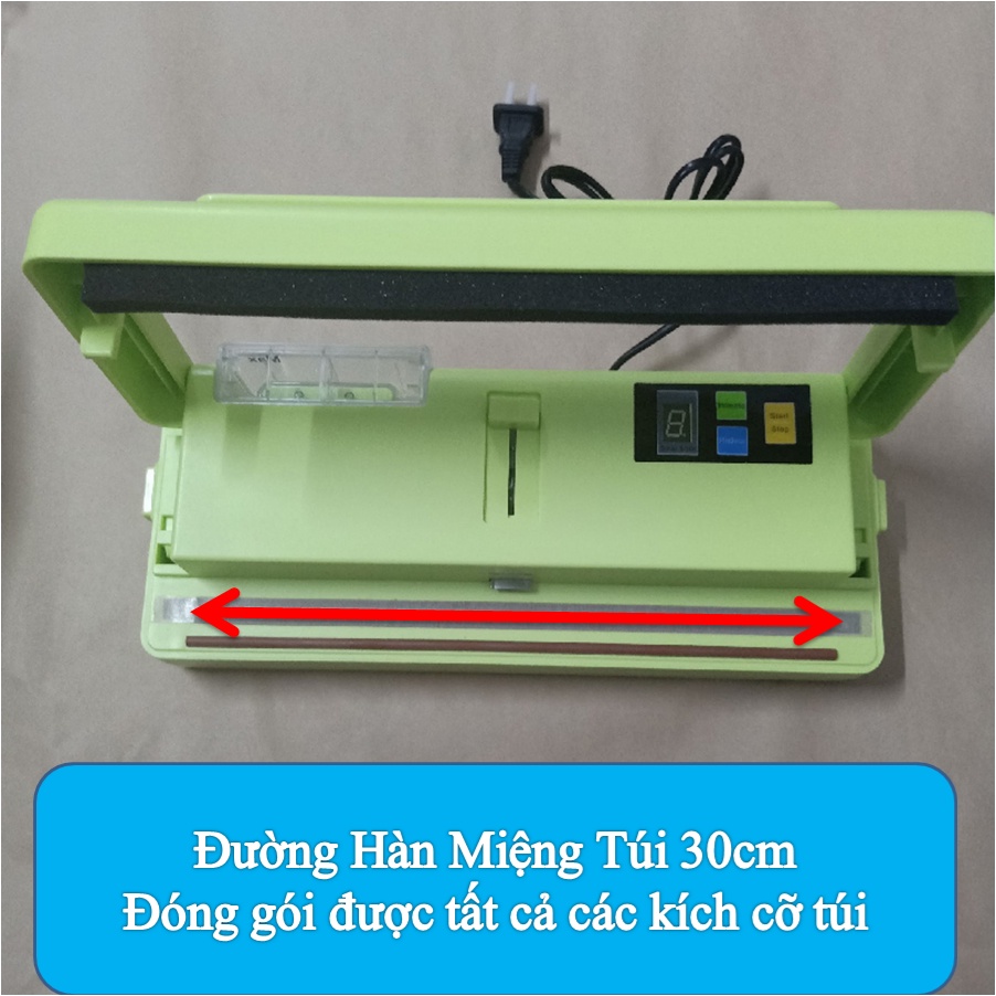 Máy Hút Chân Không Không Kén Túi P280 (Phiên Bản Mới K280)  Hút Mạnh, Hàn Miệng Túi Nhanh, Công Suất Lớn