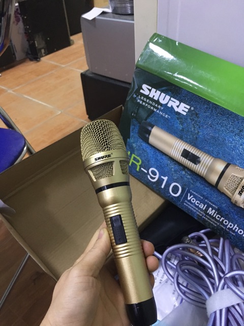 Mic Shure 910
