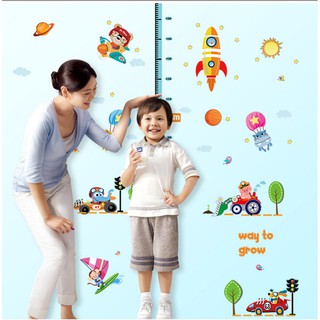 Decal thước đo giao thông vui nhộn