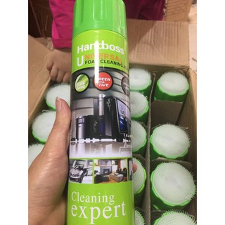 Bình xịt tạo bọt tuyết vệ sinh đồ dùng đa năng HANDBOSS