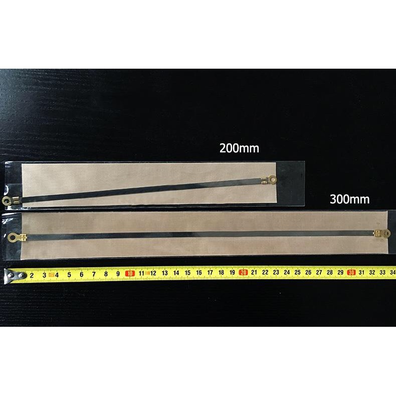 Dây hàn nhiệt 5mm dài 30cm máy hàn miệng túi PFS ĐỦ KÍCH THƯỚC, Dây nhiệt và băng hàn màu trắng máy ép