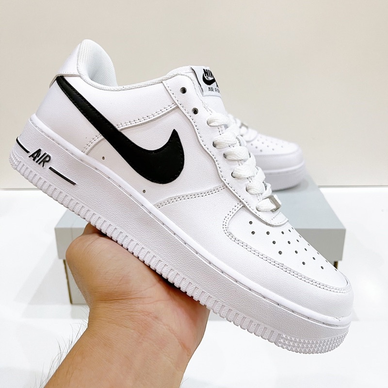Giày Air Force 1 Black White ( Af1 Trắng Đen ) - Bản đẹp fullbox