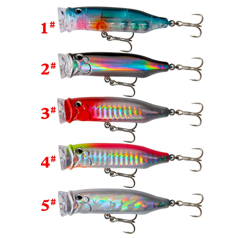 Mồi Câu Cá Giả Bằng Nhựa 1 Cái 7cm / 9.4g Chuyên Dụng Chất Lượng Cao