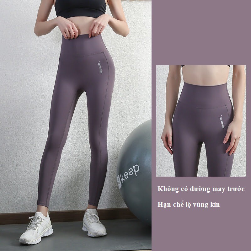 Quần legging tập gym yoga thể thao nữ poly cạp cao gen bụng tôn mông đồ tập gym yoga nữ giá rẻ 3292