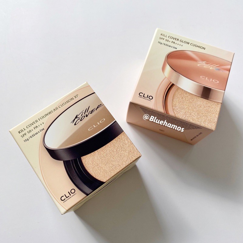 Phấn nước Clio Kill cover glow fitting cushion (Kèm lõi)