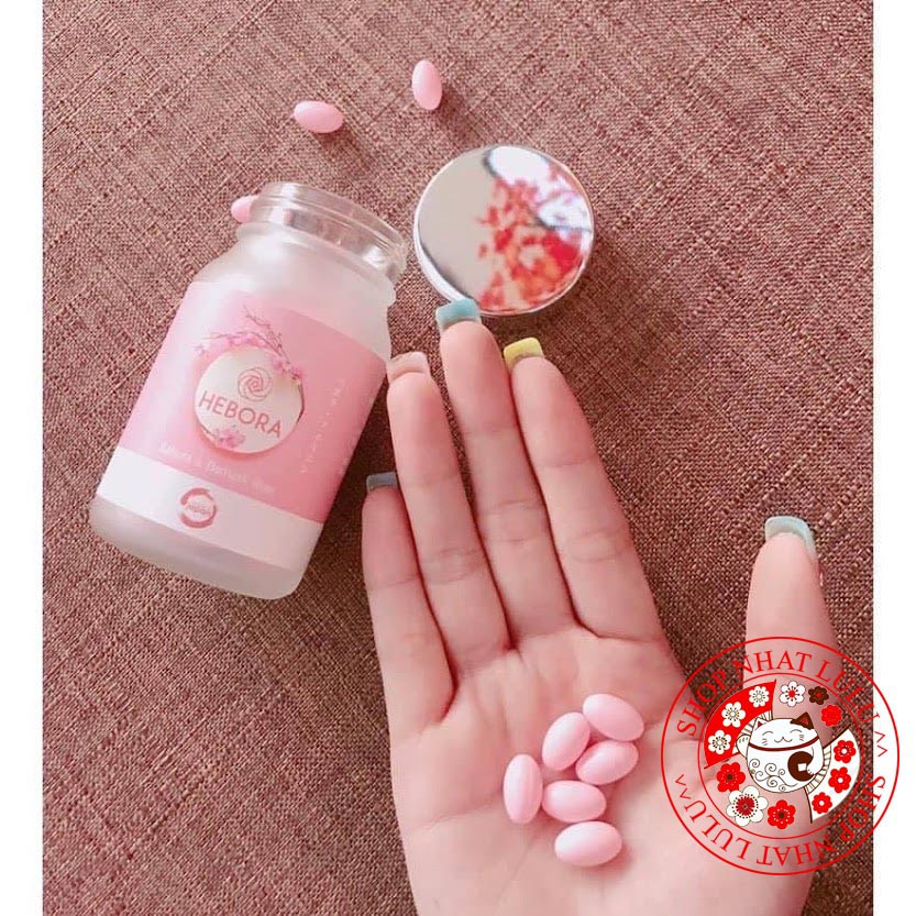 (MẪU MỚI 2020) Hebora viên uống đẹp da, thơm cơ thể nữ Nhật Bản