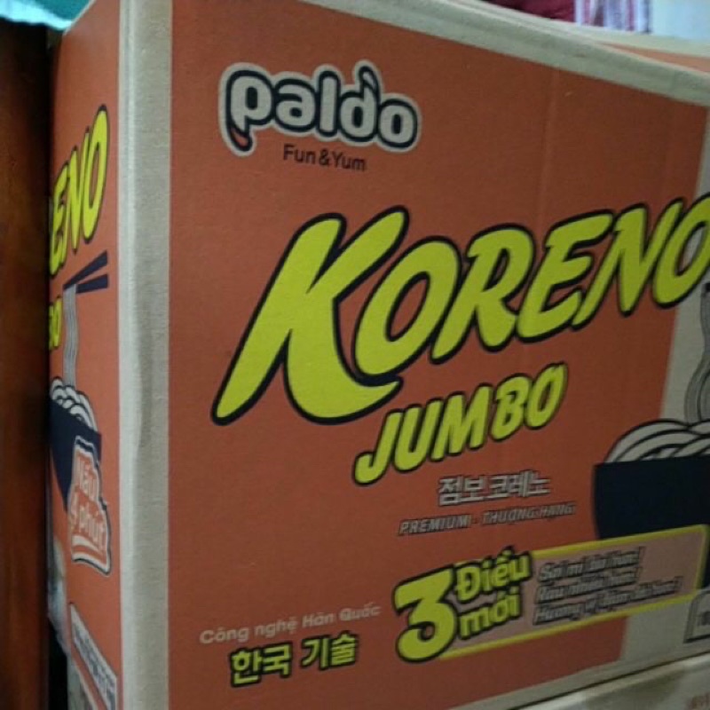 Mì koreno Jumbo. combo 2 túi.2kg. 20gói. date 02.2022 | BigBuy360 - bigbuy360.vn