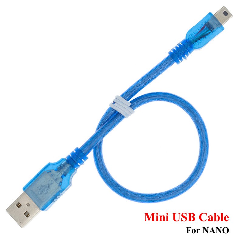 Dây Cáp USB UNO R3 Dài 30Cm/Micro USB/Nano 3.0/USB/ UNO R3/Mega 2560 R3/USB-A Sang USB-B Và Cho arduino