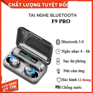 Tai nghe bluetooth kiêm sạc dự phòng f9