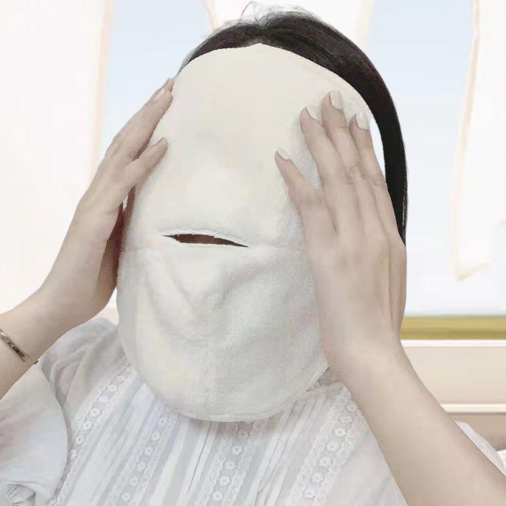 OCEANMAP Khăn Lông Cừu San Hô Dày Mềm Mại Dạng Nén Nén Chăm Sóc Da Mặt