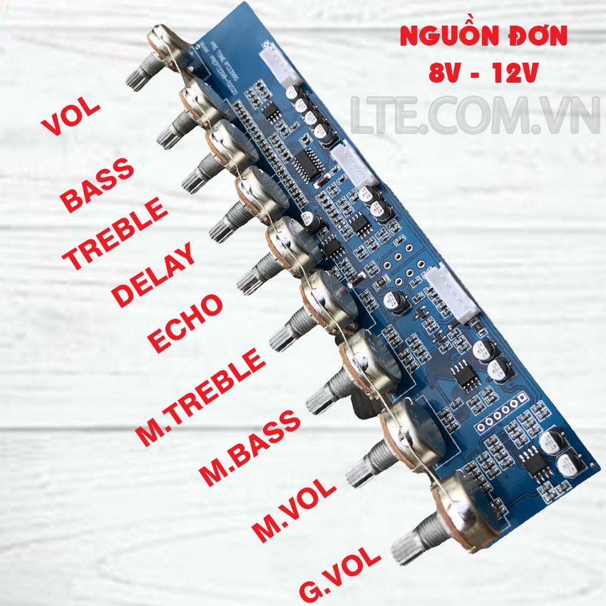 Echo loa kéo nguồn đơn 8V