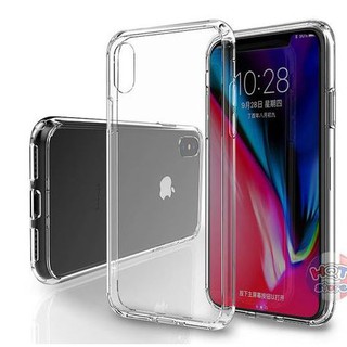 Ốp lưng cứng trong suốt viền dẻo Likgus Iphone XS Max
