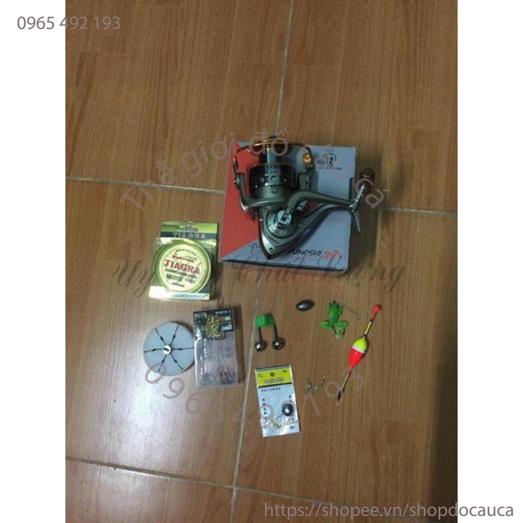 Bộ combo Cần Máy siêu rẻ chỉ 370 11 món ( rẻ vô địch )