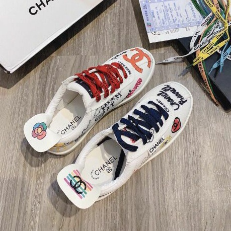 Giày thể thao Chanell hàng cao cấp “súp pờ”-Ảnh thật (chat size với shop trước)