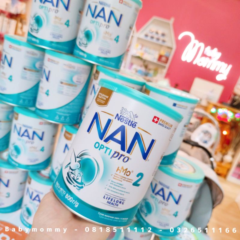 Sữa Nan Nga HMO Optipro 800g