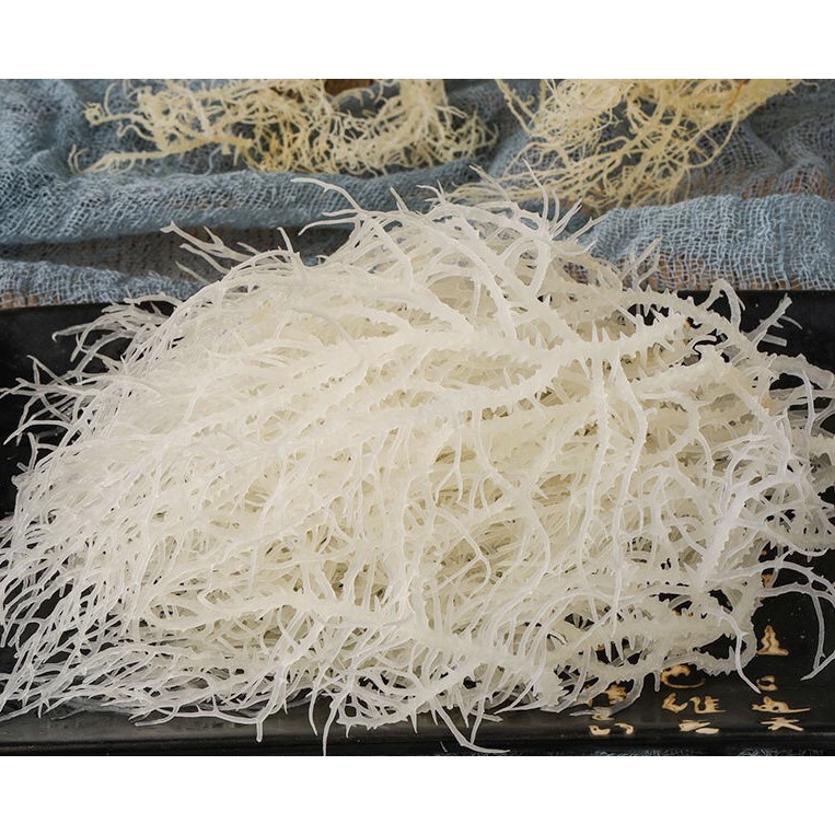 Rong Sụn Trắng Khô Nha Trang 500 Gram - trọn gỏi, nấu chè, nấu nước mát - ăn vặt