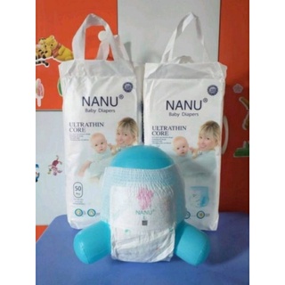 Tã quần Nanu Baby bịch 50 miếng siêu mỏng siêu thấm