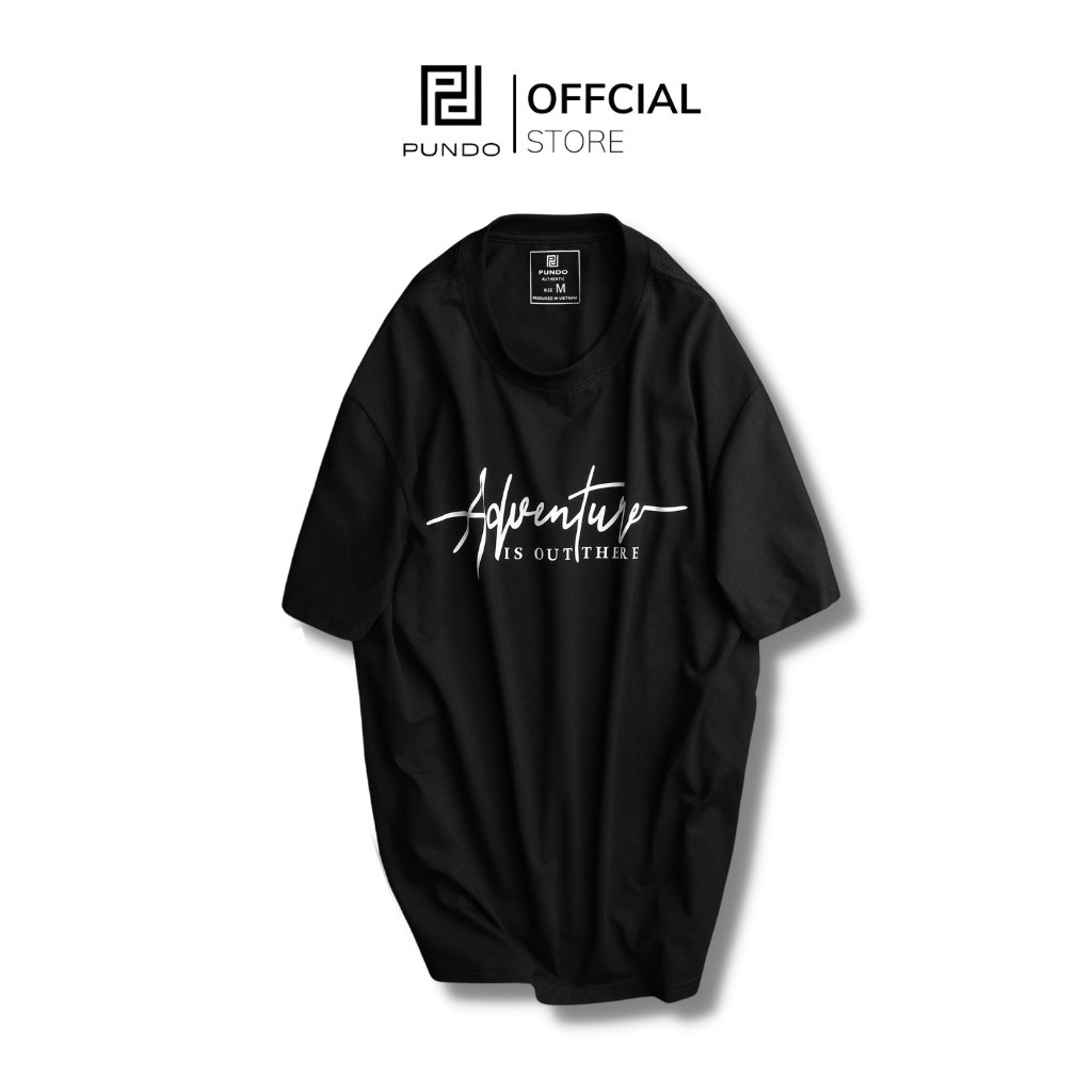 Áo thun nam nữ unisex bigsize đến 105kg cổ tròn tay ngắn vải cotton co giãn cao cấp in decal PUNDO ATPD05