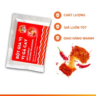 Túi 10GR -Bột Gia Vị Lắc Gà Cay- Lắc Bắp Rang Bơ, Gà Rán, Đồ Chiên Siêu Ngon