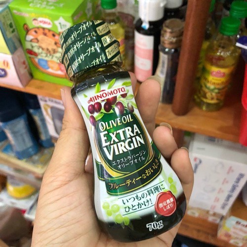 [HSD 2022]Dầu Olive Extra Virgin Ajinomoto Nhật Bản 70gr