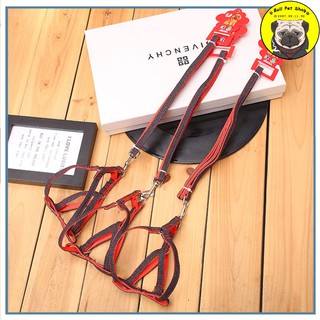 [Rẻ Vô Địch] Dây Dắt Chó Mèo Chó Mèo Chất Liệu Vải Bò Cao Cấp Dây Dẫn Cho Thú Cưng Dưới 8kg