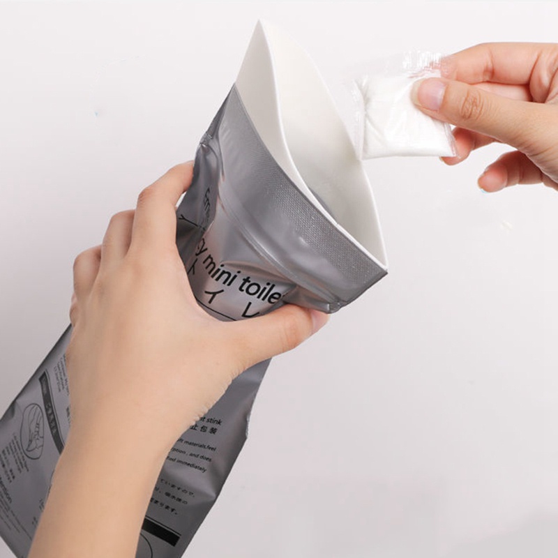 Set 12 túi đi tiểu khẩn cấp 700ml dùng một lần dành cho nam và nữ