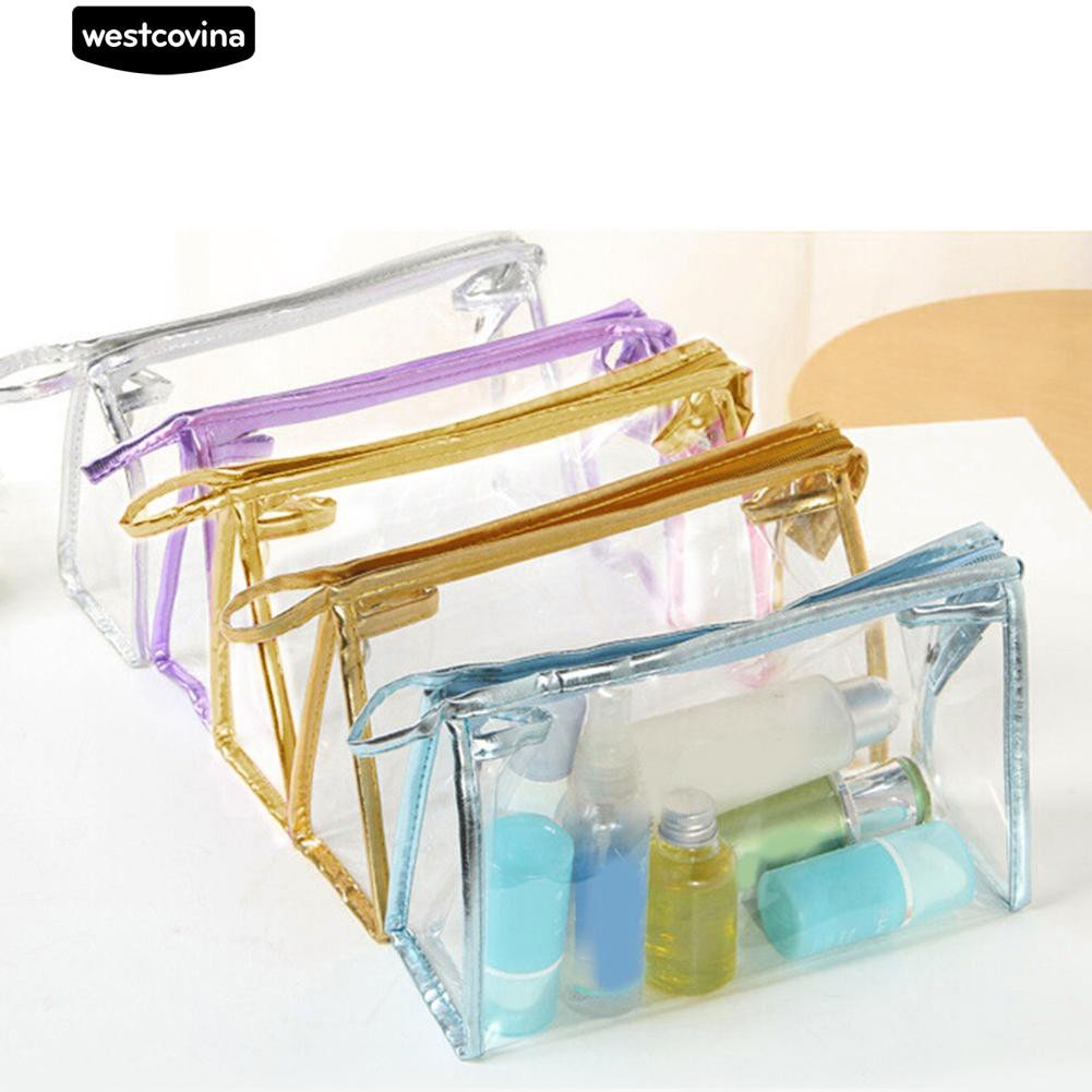 Túi Nhựa Pvc Trong Suốt Đựng Dụng Cụ Trang Điểm