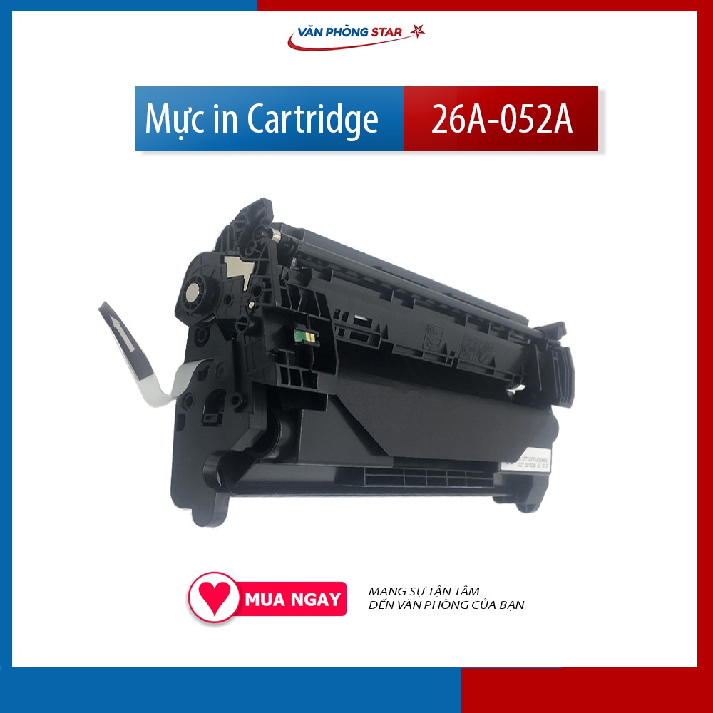 Hộp mực 26A dùng cho máy in HP MFP M402D / M402DN Canon 212dw 214dw, mf421 f424d 46dw dung lượng 3100 trang in A4