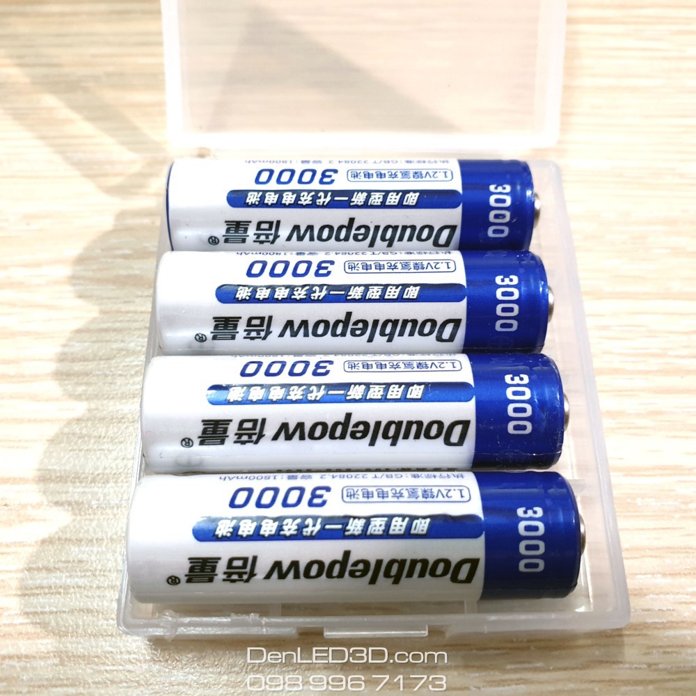 [Chính Hãng] Pin Sạc DoublePow 1200 - 3200 Mah Bán Lẻ - Dung Lượng Thật, BH 1 Đổi 1