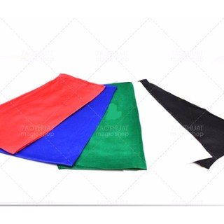 Phụ kiện ảo thuật : khăn lụa diễn 45cm