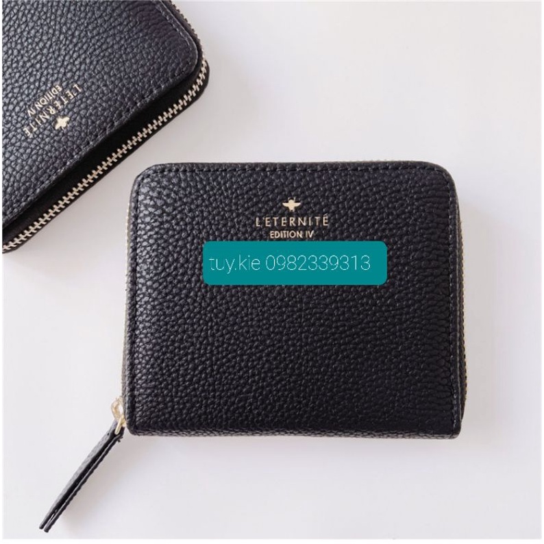 Bóp Đựng Thẻ, Tiền H&amp;M Black Wallet