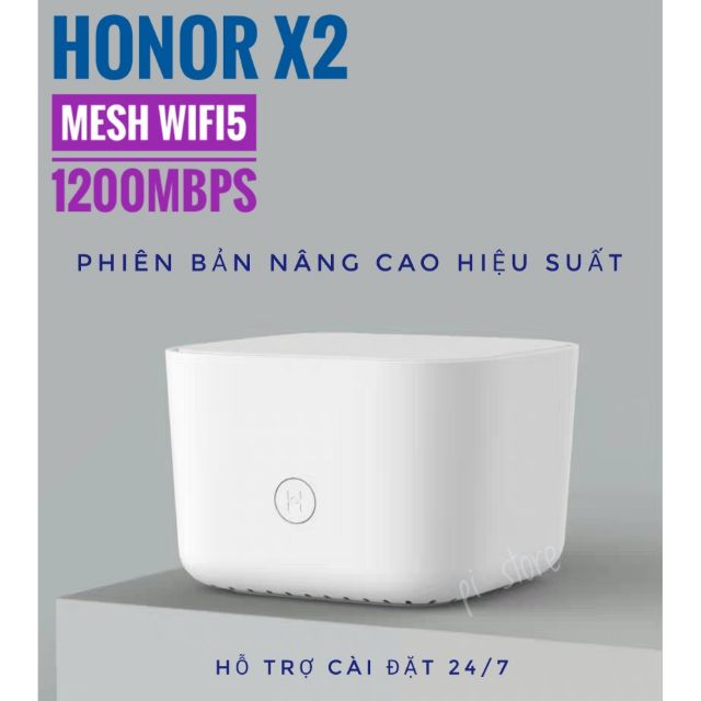[LONAX180 GIẢM 180K] HONOR X2 WIFI5 1200MBPS băng tần kép hỗ trợ MESH