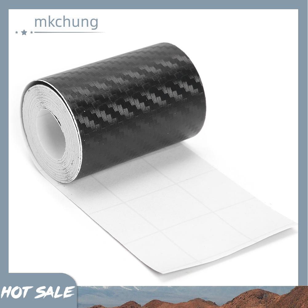 Miếng Dán Sợi Carbon Chống Trầy Cho Cửa Xe Hơi
