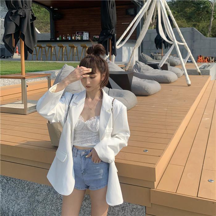 Quần Short Denim Lưng Cao Ống Rộng Thời Trang Hè 2021 Cho Nữ | BigBuy360 - bigbuy360.vn