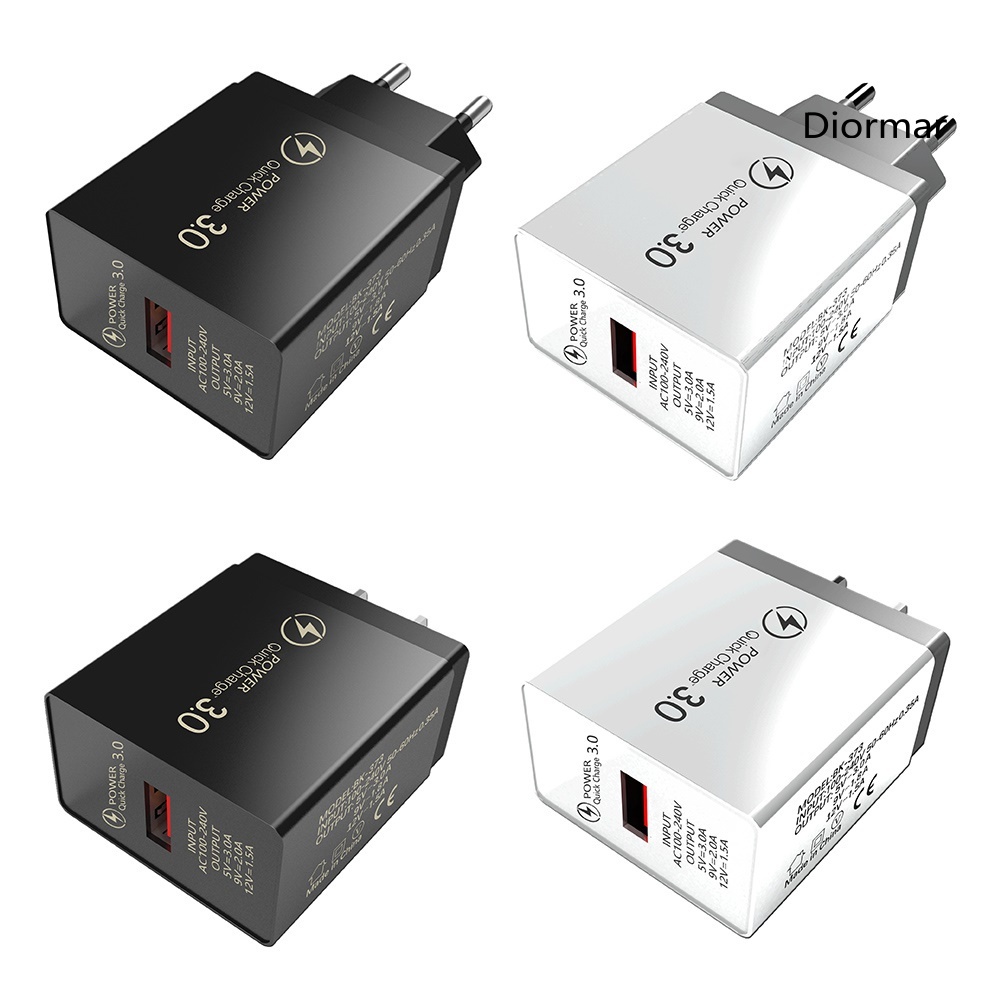 Củ Sạc Nhanh 18w Qc3.0 Cổng Usb Cho Điện Thoại