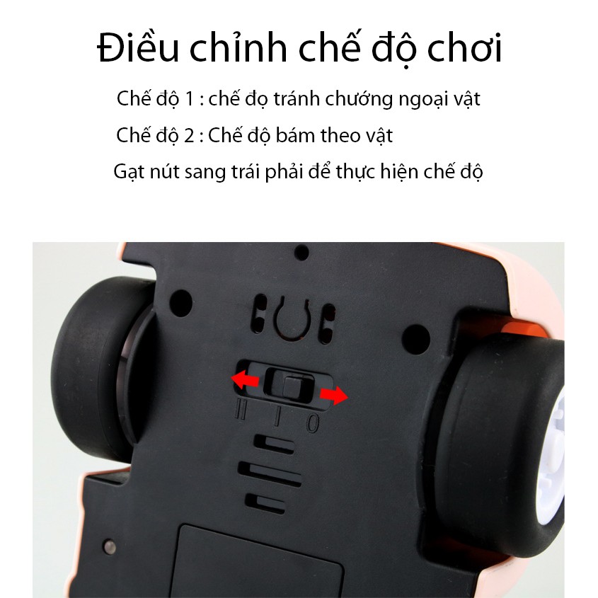 Xe ô tô điều khiển từ xa KAVY thông minh đa chức năng cảm biến ngoại vật, di chuyển 360 độ đi theo đường nét vẽ