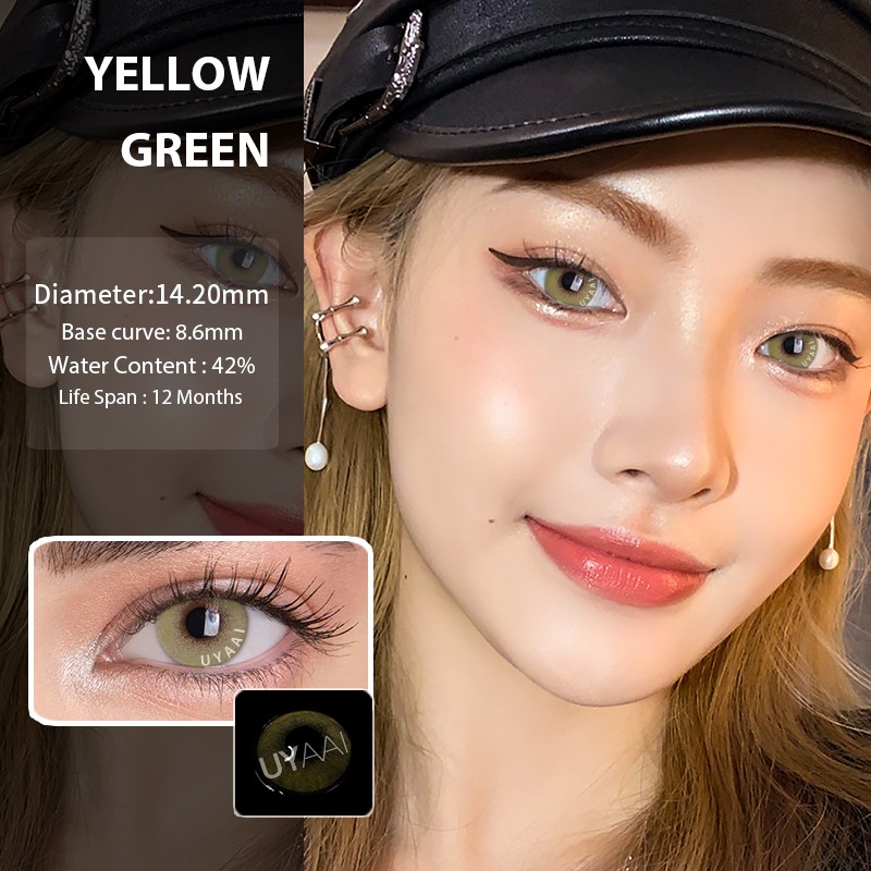 UYAAI Set 2 Cặp Kính Phát Sáng Phân Cực Mắt Phân Cực Với Màu Sắc Tự Nhiên
