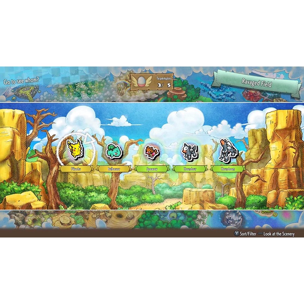 Băng Game Pokemon Mystery Dungeon: Rescue Team DX Nintendo Switch
