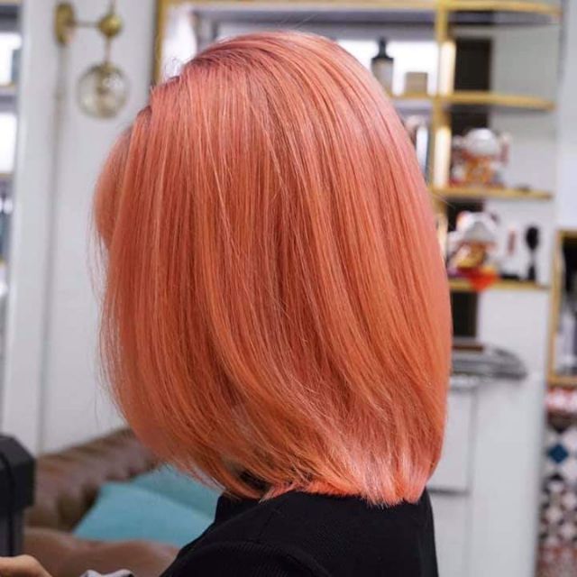 Thuốc Nhuộm Tóc Hot Trend Mùa Tết Mùi Thơm Không Rát Da Màu Cam, Cam Đỏ, Cam Đào - Hair Care Q4