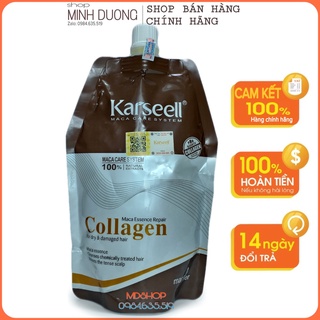 Hấp karseell, hấp tóc karseell dạng túi 500ml chính hãng siêu mềm mượt | phục hồi hư tổn | siêu tiết kiệm