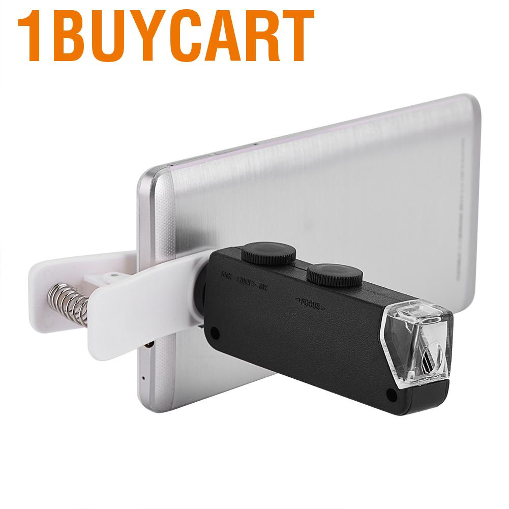 Ống kính zoom camera điện thoại 60X-100X kèm kẹp gắn