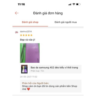 Bao da samsung A52 dẻo kiểu ví thời trang