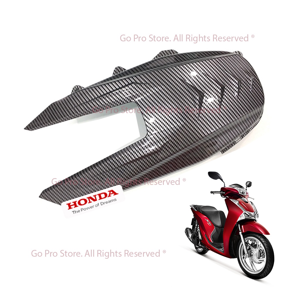 [CHÍNH HÃNG] Ốp Lốc Máy Sau (Lớn) SH 2017 - 2019 Nhựa Xi