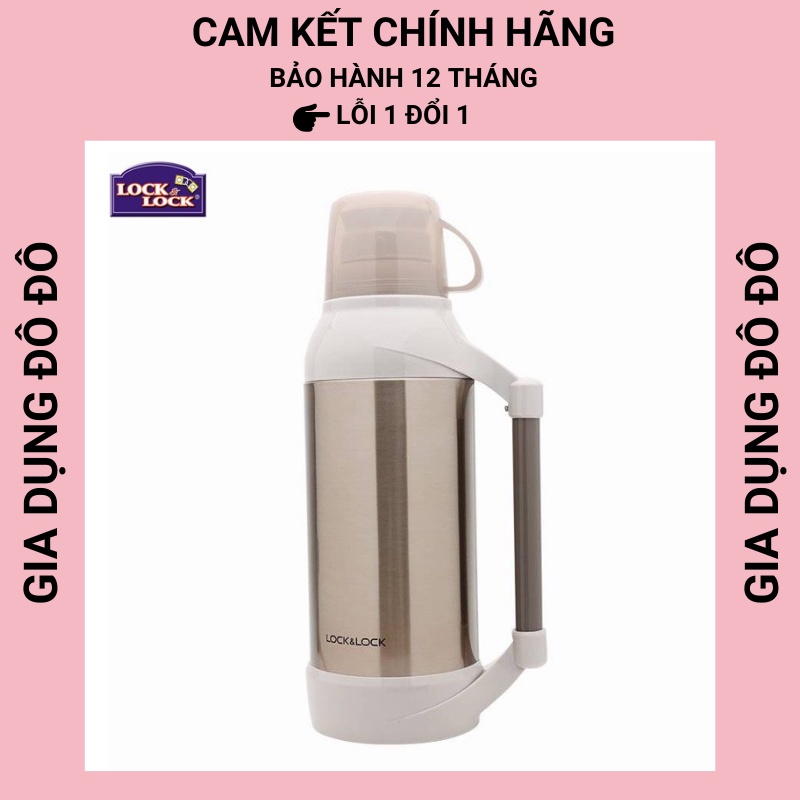 Phích giữ nhiệt bằng thép không gỉ Lock&Lock 2L&3.2L LHC9106GPK