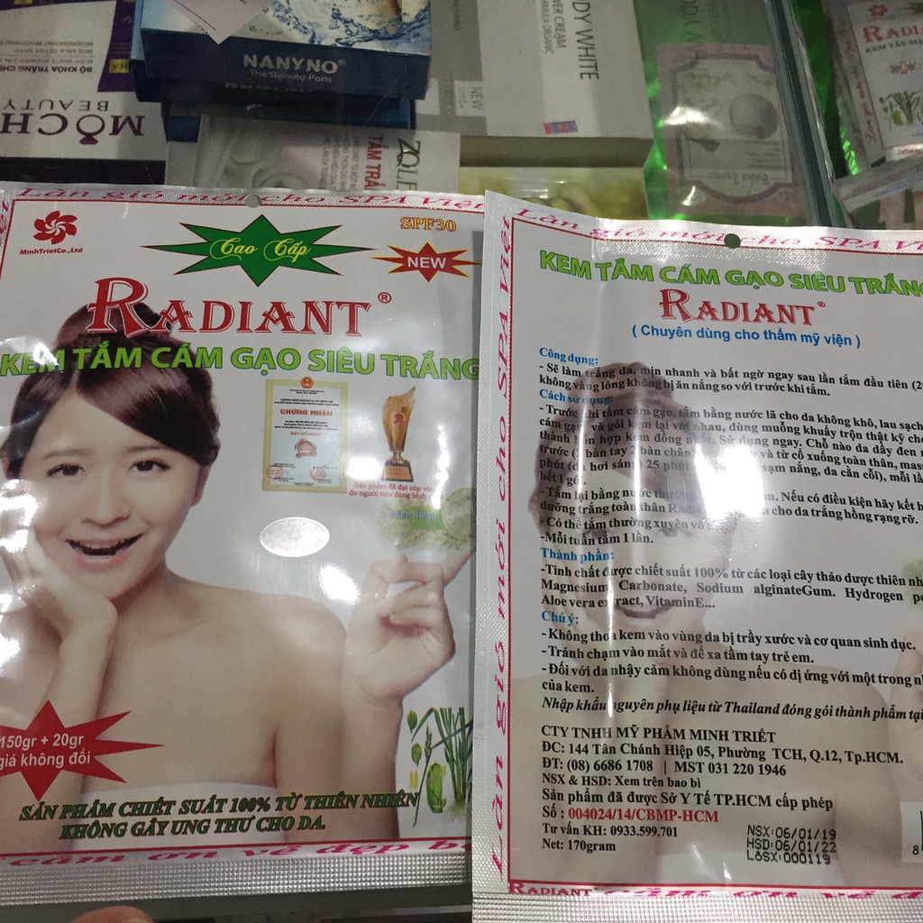 RADIANT tắm cám gạo siêu trắng | BigBuy360 - bigbuy360.vn